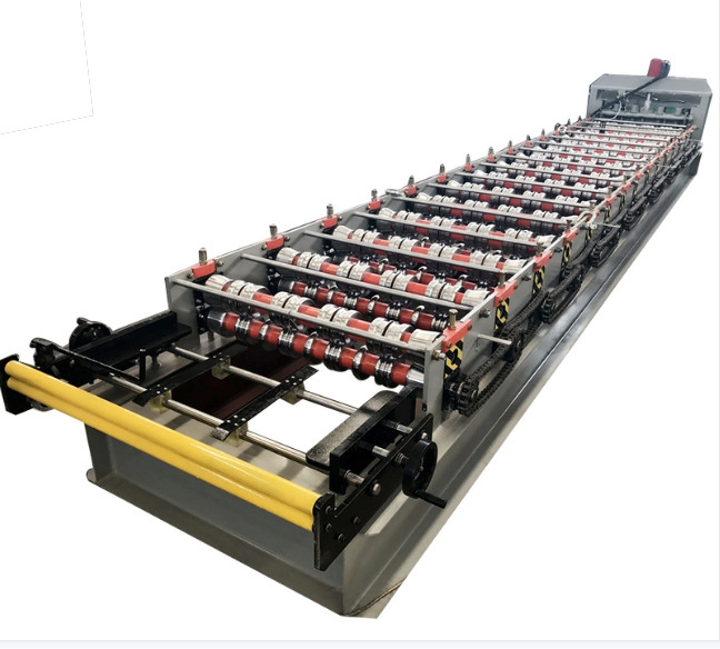 Ijzer 0.8mm het Golfbroodje die van het Dakwerkblad Machine Hydraulische Besnoeiing vormen