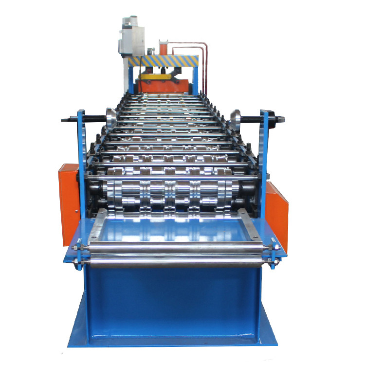 Fabrieksprijs 2,5T Wandpaneel Roll Forming Machine Hydraulisch Snijden Met 50mm Schacht Diameter