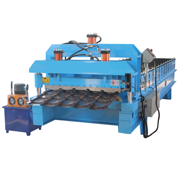 Ppgi verglaasde de Tegelbroodje van de Tegelstap Vormt het Staaldak van de Machinekleur Makend Machine