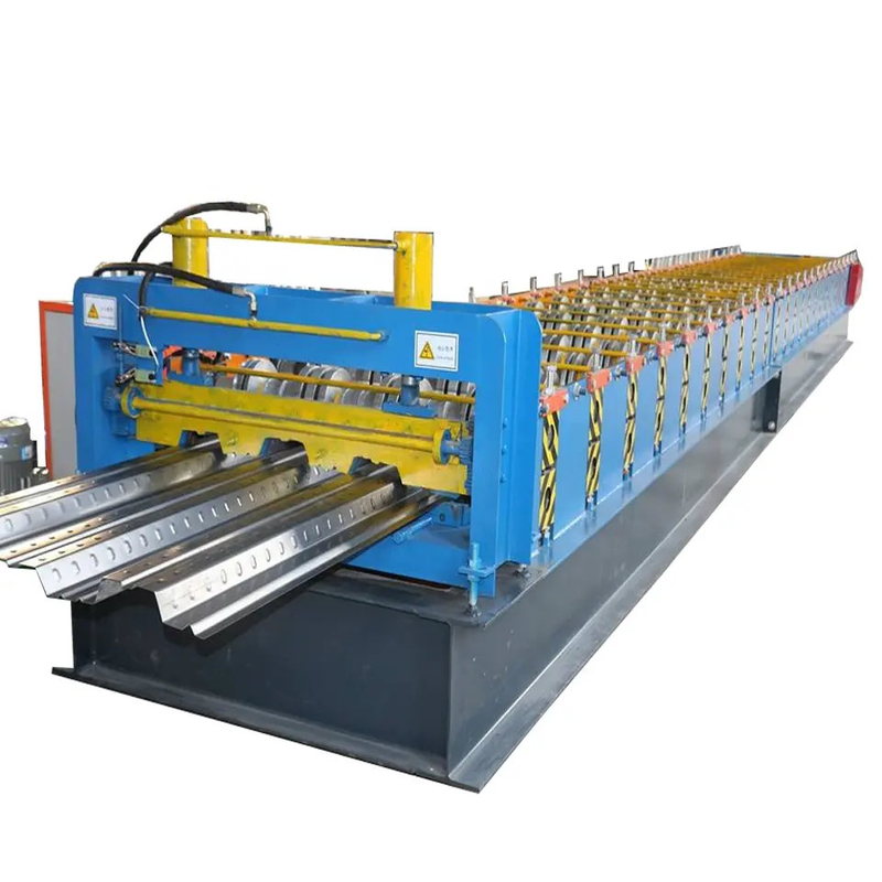 22KW van het Staaldecking van de motormacht de Vloerbroodje die Machine 10-12m/Min vormen