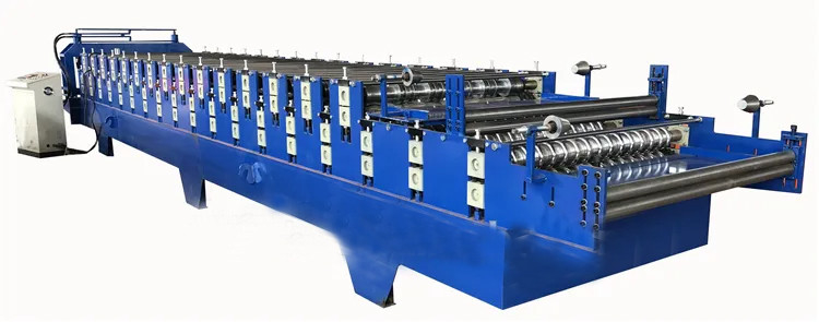 Broodje die van het de Laagdak van 380V 60Hz 3Ph het Dubbele Trapezoïdale Machine 840 en 836 vormen