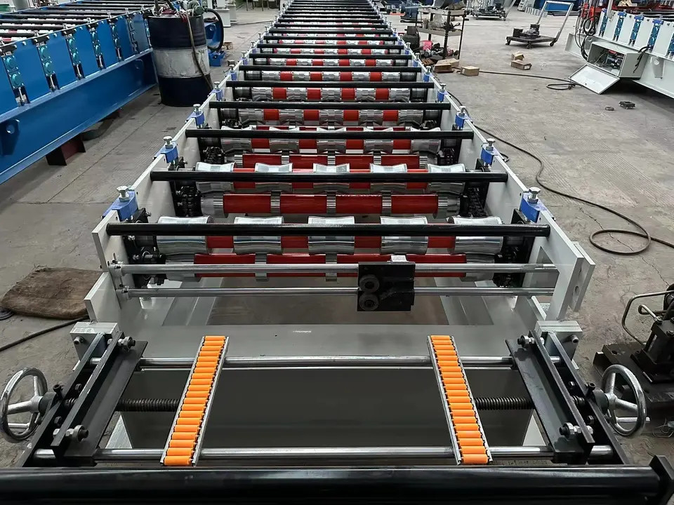 Draagbaar 1000mm PBR broodje vroegere Ibr 686 de Tegel die van het Hoge snelheidsdak Machine maken