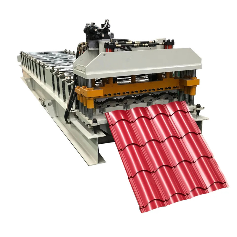 Hoge snelheid 840mm het broodje die van de staptegel machinedak vormen verglaasde Tegelbroodje Vormt Machine