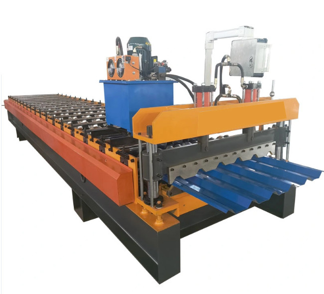 het Blad dat van het het Staaldakwerk van 380V 50HZ 3P Rib Panel Roll Forming Machine Machine maakt