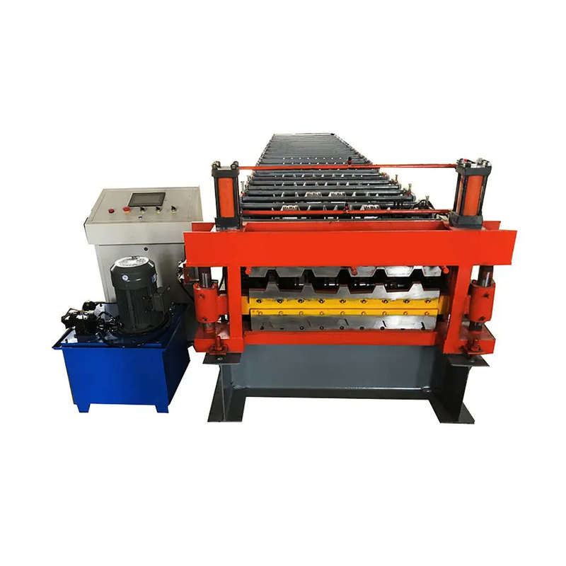 Broodje die van het de Laagdak van het kleurenstaal het Dubbele Machine voor Metaalblad het Maken vormen