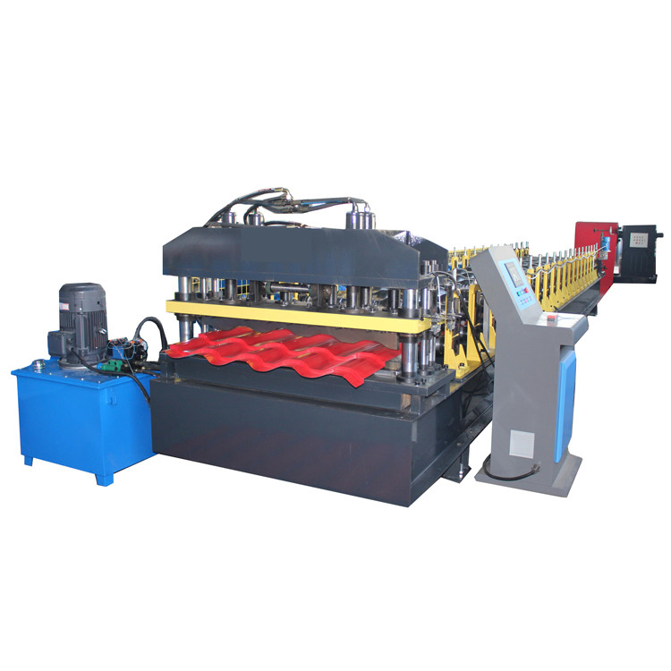 Automatische Ppgi verglaasde de Tegelbroodje van de Tegelstap Vormt Machine 10-15 M/Min High Speed