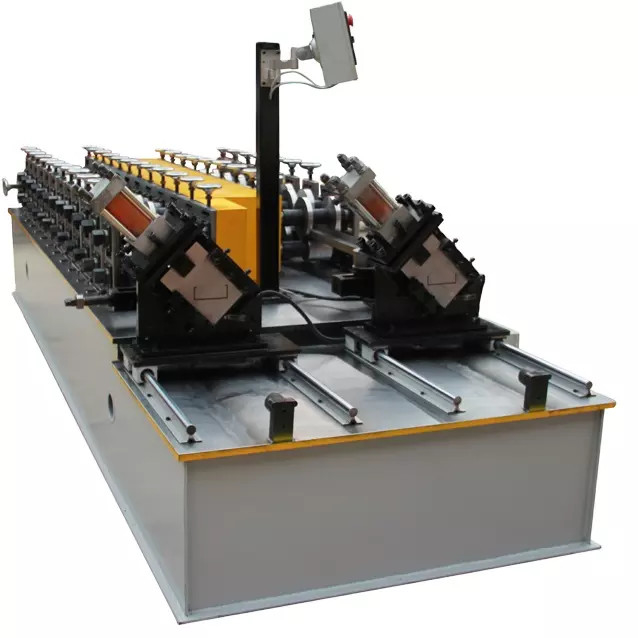 Lichte kaliber Keel C U OMEGA Stud And Track Roll Forming Machine Daktruss Press U Stud C Channel