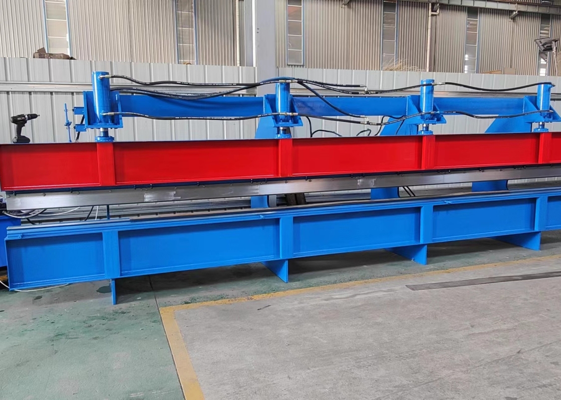 Spanning 380V/50HZ Hydraulische buigmachine met knop en voetschakelaar