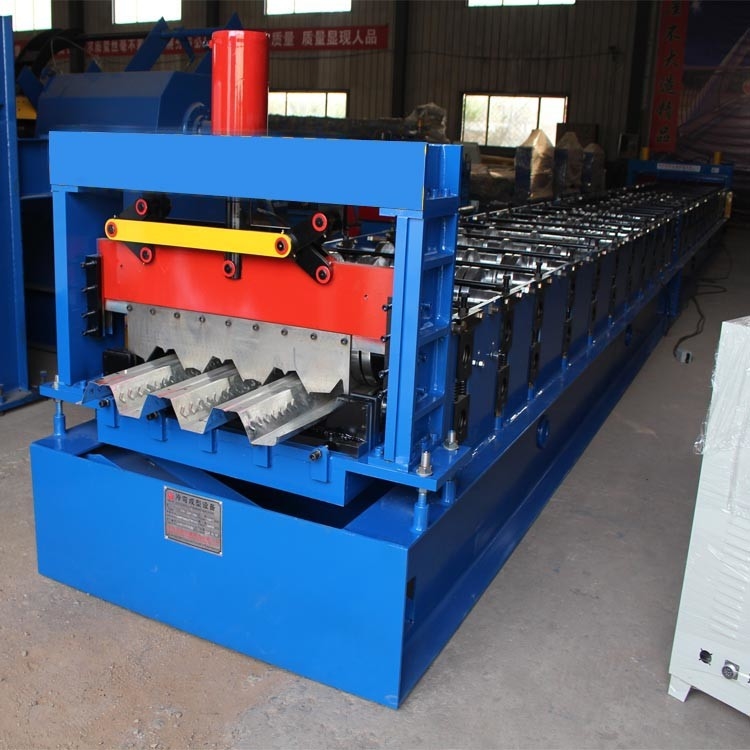 8-15 m/min snelheid vloerdek rollenvormende machine met ±2 mm snijvermogen