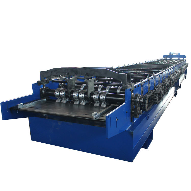 4t metalen dek rollen vormen machine Spanning 380v 50hz 3fase 50mm as diameter