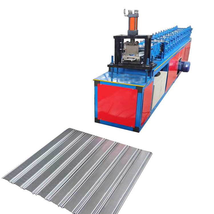 Metalen sluiter deur rollen vormmachine met 10-15m/min vormende snelheid en 45 stalen rollen