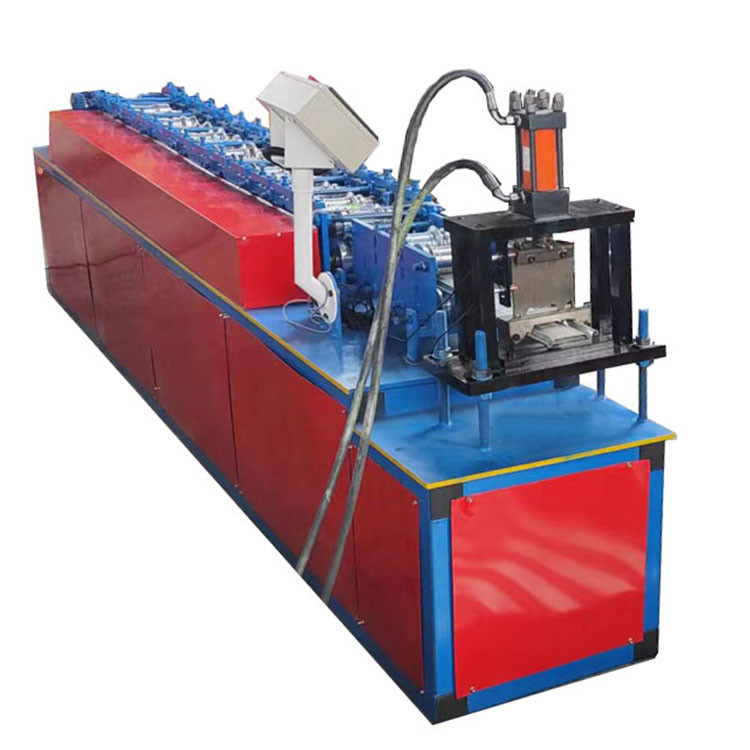 Metalen sluiter deur rollen vormmachine met 10-15m/min vormende snelheid en 45 stalen rollen