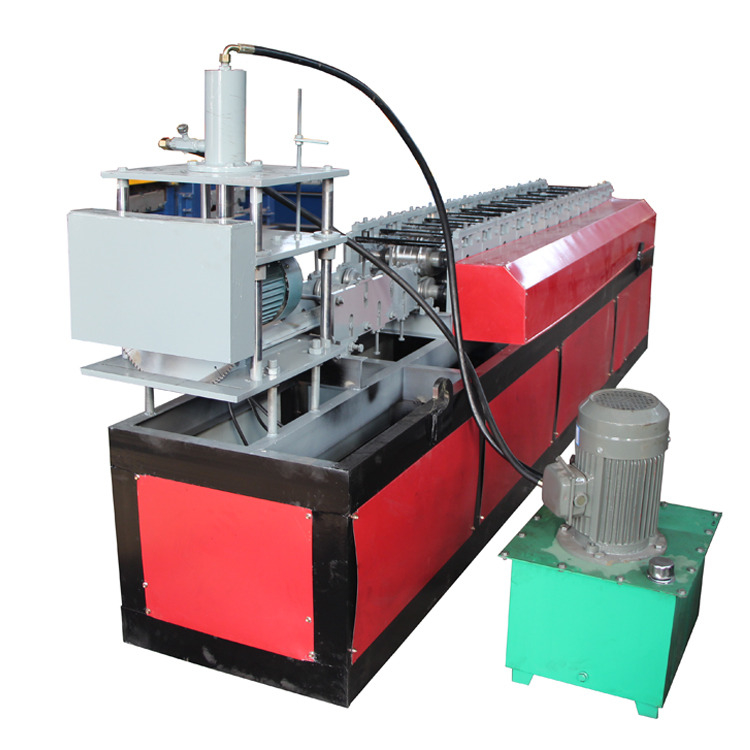 18 Stations 45# Steel Roller Roller Shutter Door Machine Met 7,5 kW Vermogen