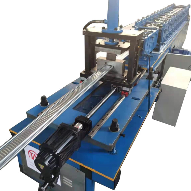 Hydraulisch snijden 18 station sluiter deur rolvormende machine 0-15m/min Rol snelheid