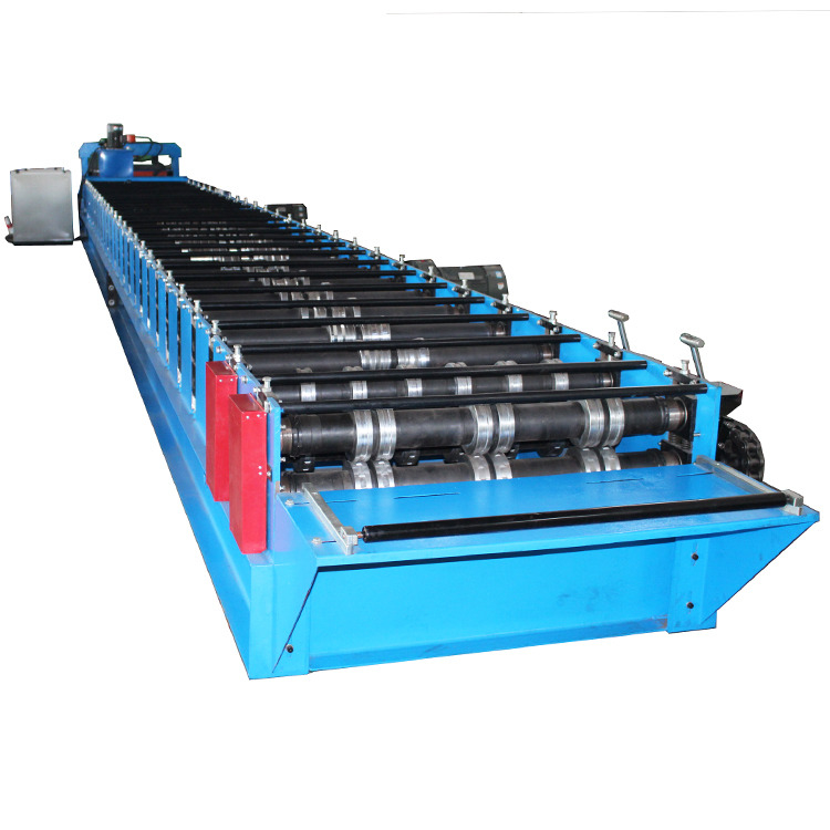 Heavy Duty 380V/50HZ/3Phase 0,3-0,8mm Floor Deck Steel Roof Sheet Roll Forming Machine