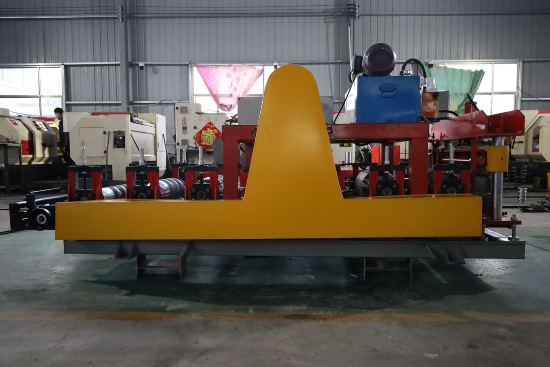 Draagbare Snap Lock Standing Seam Roll Forming Machine voor 0,3-0,8 mm dikte