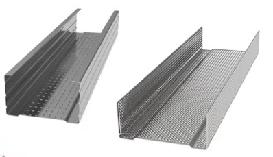 Aanpasbare dubbele rijen C U stud en track roll vormmachine snelheid 10-25m/min