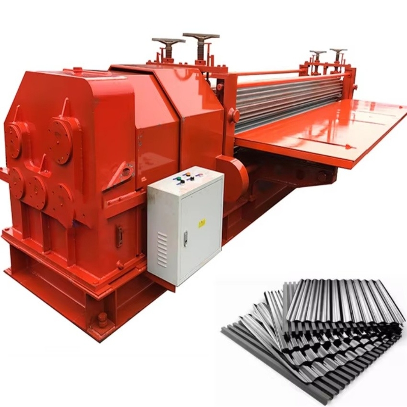 High Speed Barrel Drum Corrugated Roof Wall Sheet Panel Machine voor het vormen van dunne panelen