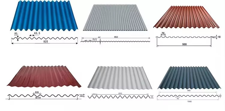 High Speed Barrel Drum Corrugated Roof Wall Sheet Panel Machine voor het vormen van dunne panelen