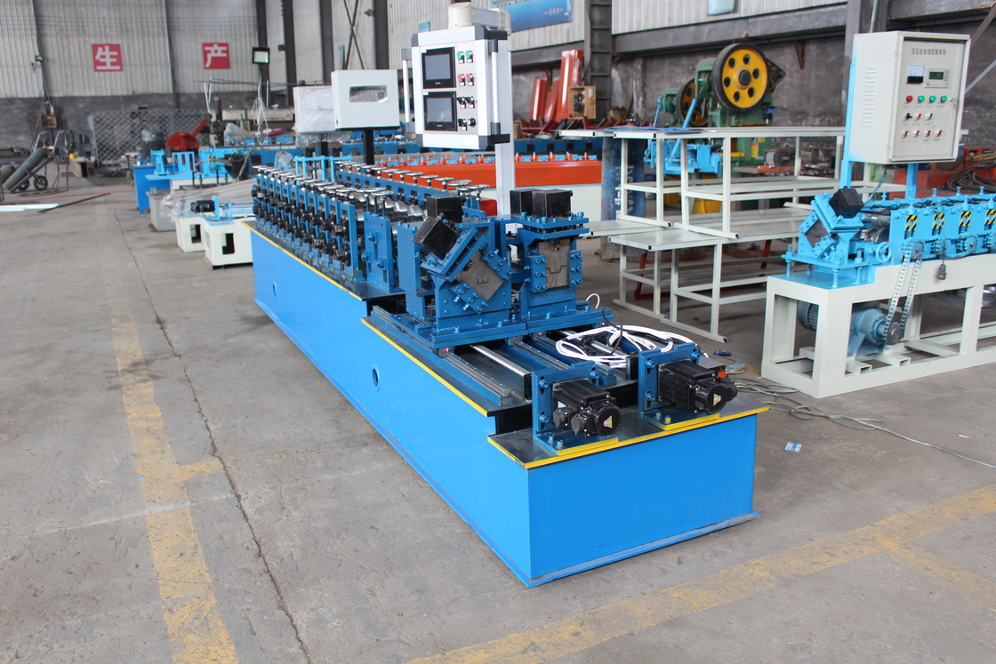 Twee-in-één Keel Stud And Track C U Drywall Roll Forming Machine voor dakwandpaneel