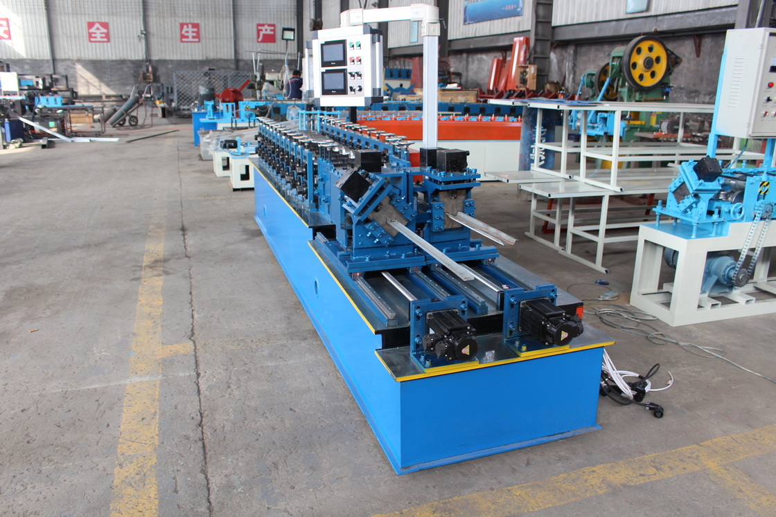 Twee-in-één Keel Stud And Track C U Drywall Roll Forming Machine voor dakwandpaneel