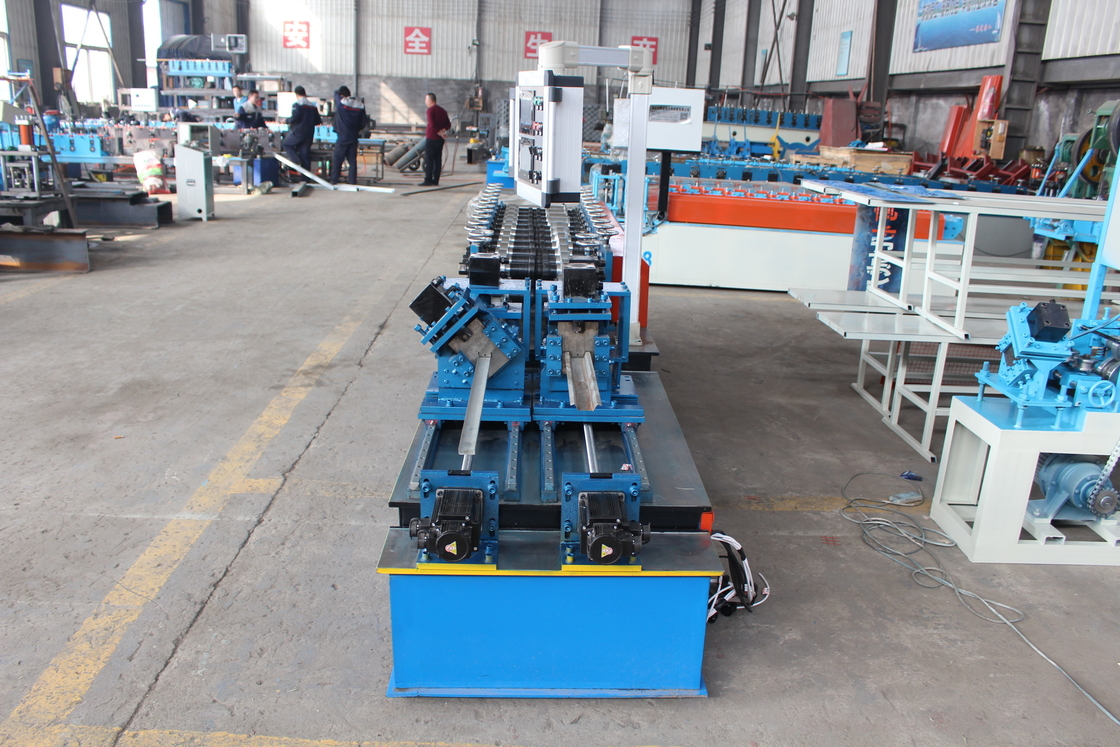 Twee-in-één Keel Stud And Track C U Drywall Roll Forming Machine voor dakwandpaneel