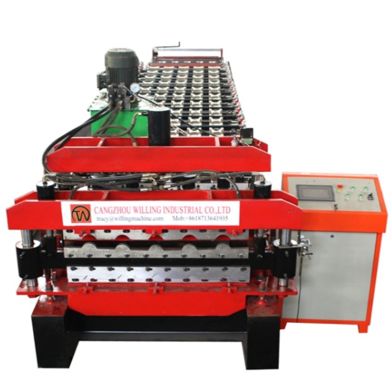 Hoge precisie IBR gegolfde dakrolvormende machine met aangepaste lengte garantie