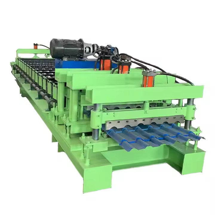 Hoge precisie IBR gegolfde dakrolvormende machine met aangepaste lengte garantie