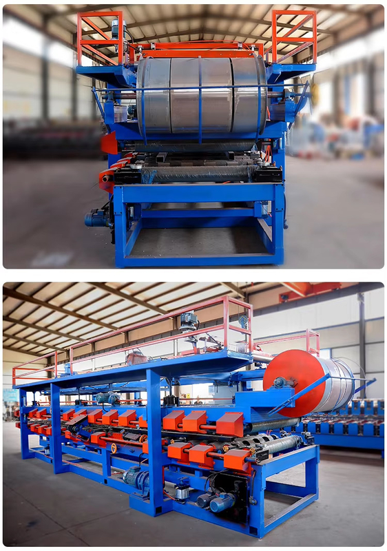 EPS-paneelpersmachine Productielijn Vormingssnelheid 3-6m/min