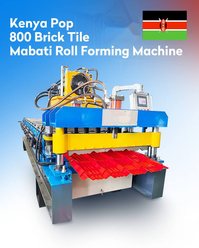 PLC besturing 0.3-0.6mm Dubbellaags Rolvormmachine 15m/Min Voor Ppgi Paneel Dak