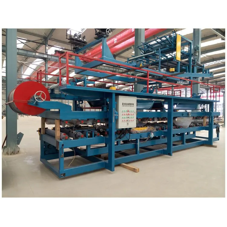Brandwerend Rockwool Sandwich Panel Roll Sound Isolation High Speed EPS Rockwool Sandwich Roof Tile Panel Productielijn