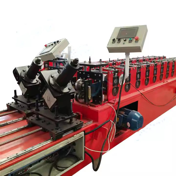PLC-besturingssysteem Staalverwerkingsonderdelen gegalvaniseerd U-balk staal U-kanaal structuurstaal C Z U-kanaalprofiel Purlin Roll Forming Machine