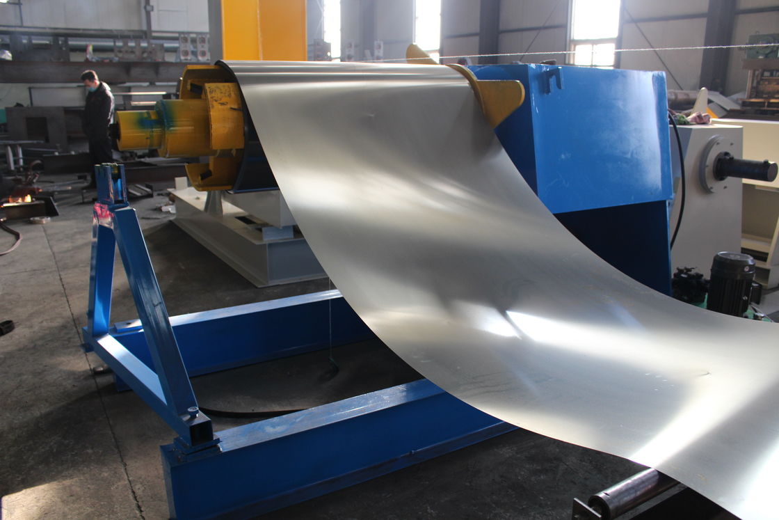 1200mm breedte 3-6mm staal spoel hoge snelheid slicing productielijn Machine met Hydraulische Uncoiler En Recoiler