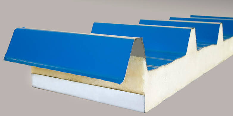 Hoog snelheids EPS Rockwool Sandwich Roof Tile Panel Productie Lijn voor de bouw