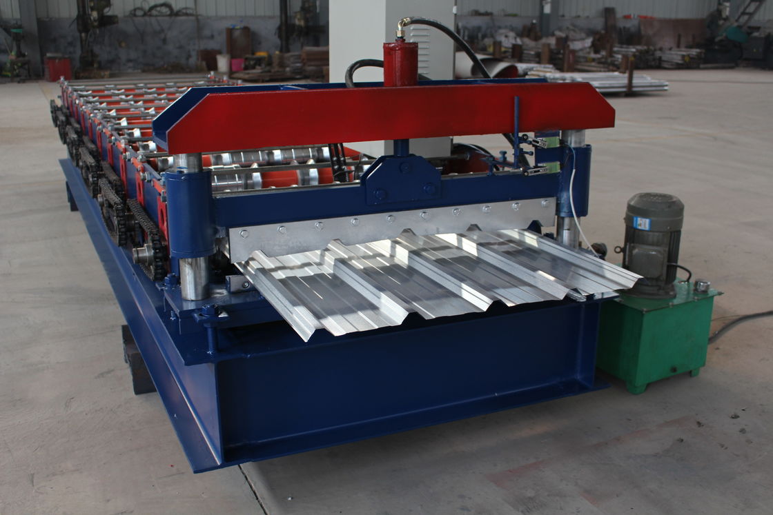 380v 50hz Ribtype Roof Roll Forming Machine 36 Coverage 3/4 High Ribs Gemakkelijk te bedienen