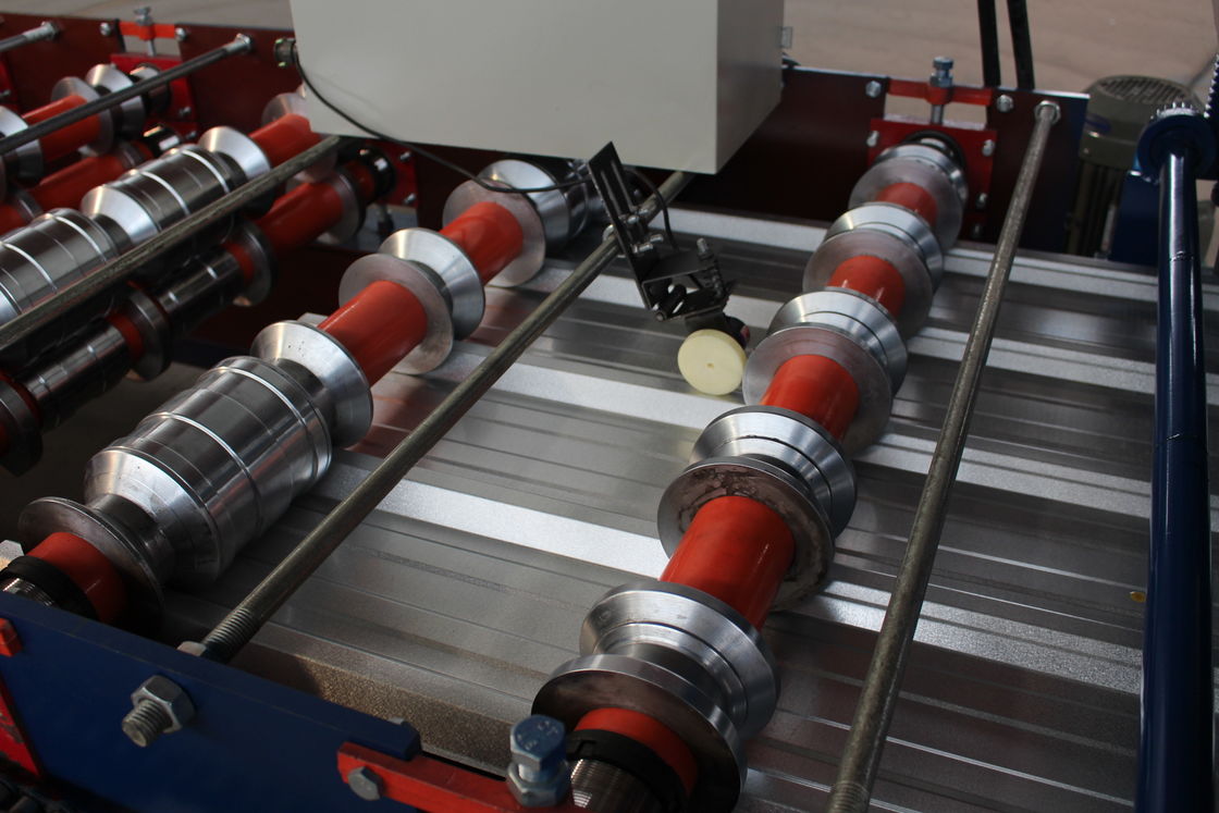 380v 50hz Ribtype Roof Roll Forming Machine 36 Coverage 3/4 High Ribs Gemakkelijk te bedienen