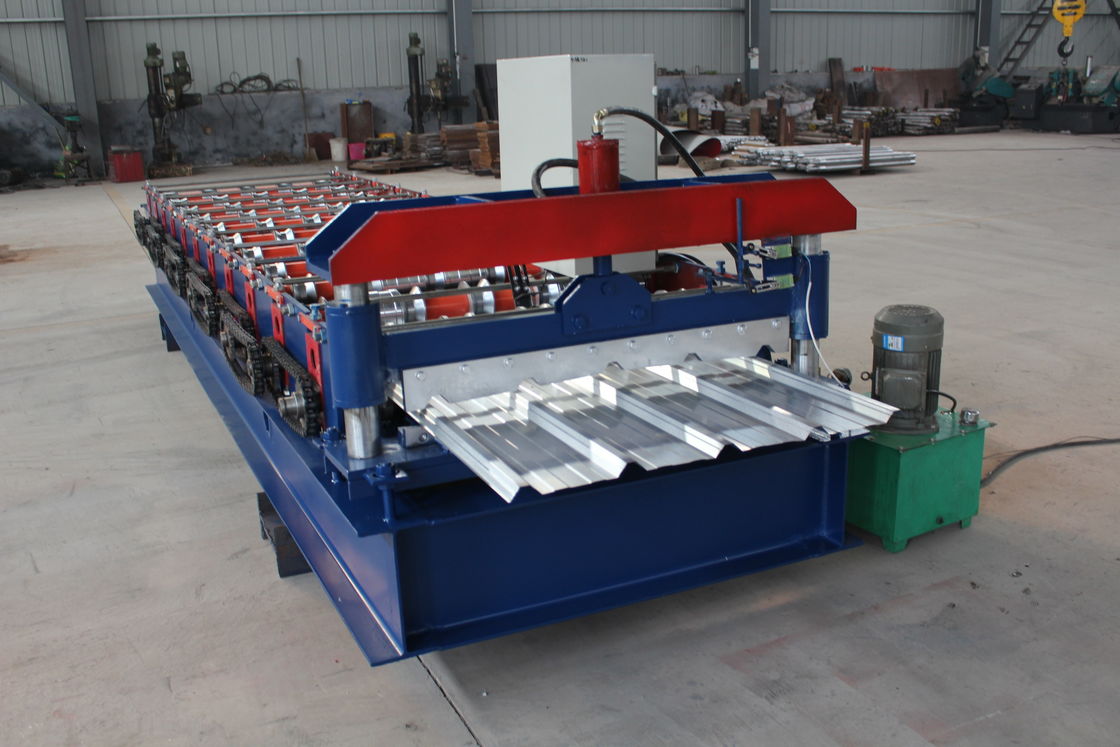 380v 50hz Ribtype Roof Roll Forming Machine 36 Coverage 3/4 High Ribs Gemakkelijk te bedienen