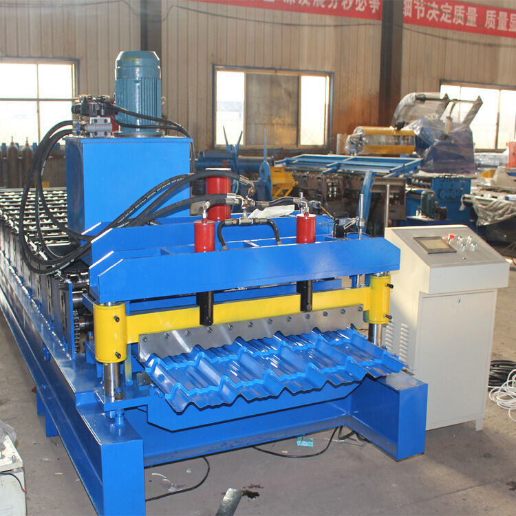 4kw Hydraulic Pump Power Wall Panel Roll Forming Machine Featuring 25 M Min Production Speed and 7.5 plus 5.5kw Motor for Operation