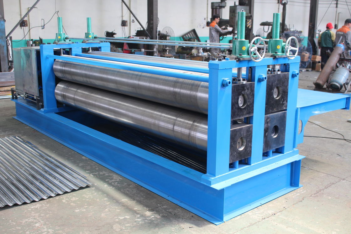 Dun Gegalvaniseerd Golfbladbroodje die Machine vormen 0.120.4mm Vat