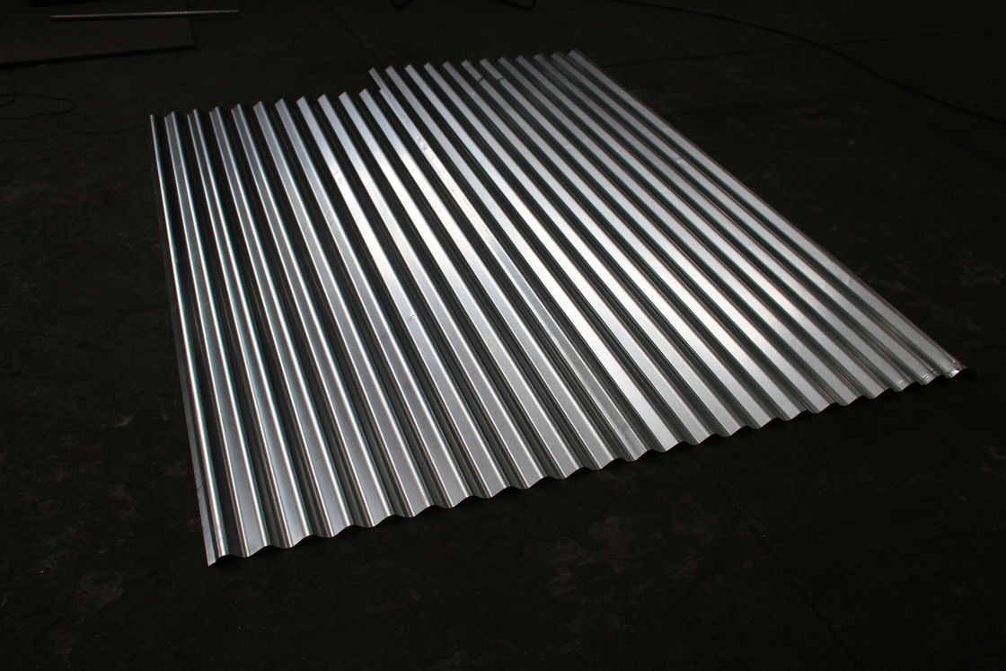 Dun Gegalvaniseerd Golfbladbroodje die Machine vormen 0.120.4mm Vat