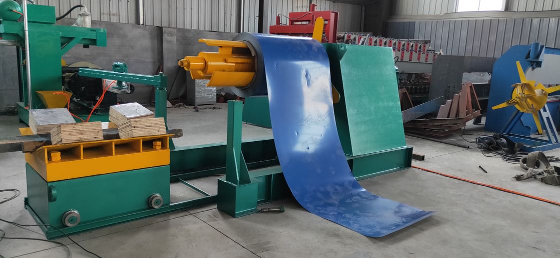 380v 50hz High Speed Steel Coil Slitter Slitting Production Line Machine met hydraulische uncoiler en recoiler