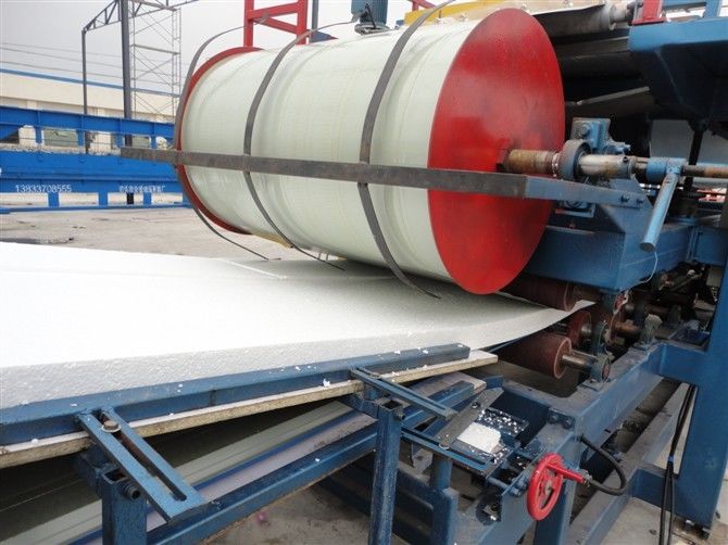 EPS de Sandwichcomité van de Rotswol Broodje die Machineplc Controle 50150mm vormen Dikte
