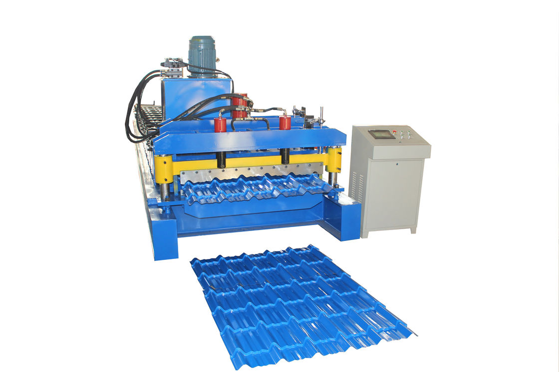 Het volledige Automatische Dakblad verglaasde Tegelsbroodje Vormt Machine steptile type