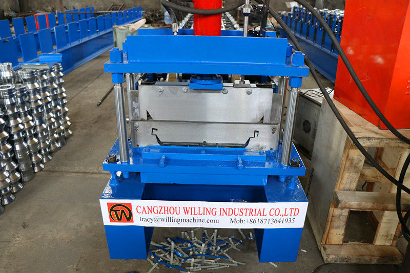 20 posten die het Dakmachine 610mm Breedte 0.50.8MM bevinden zich van het Naadmetaal Dikte