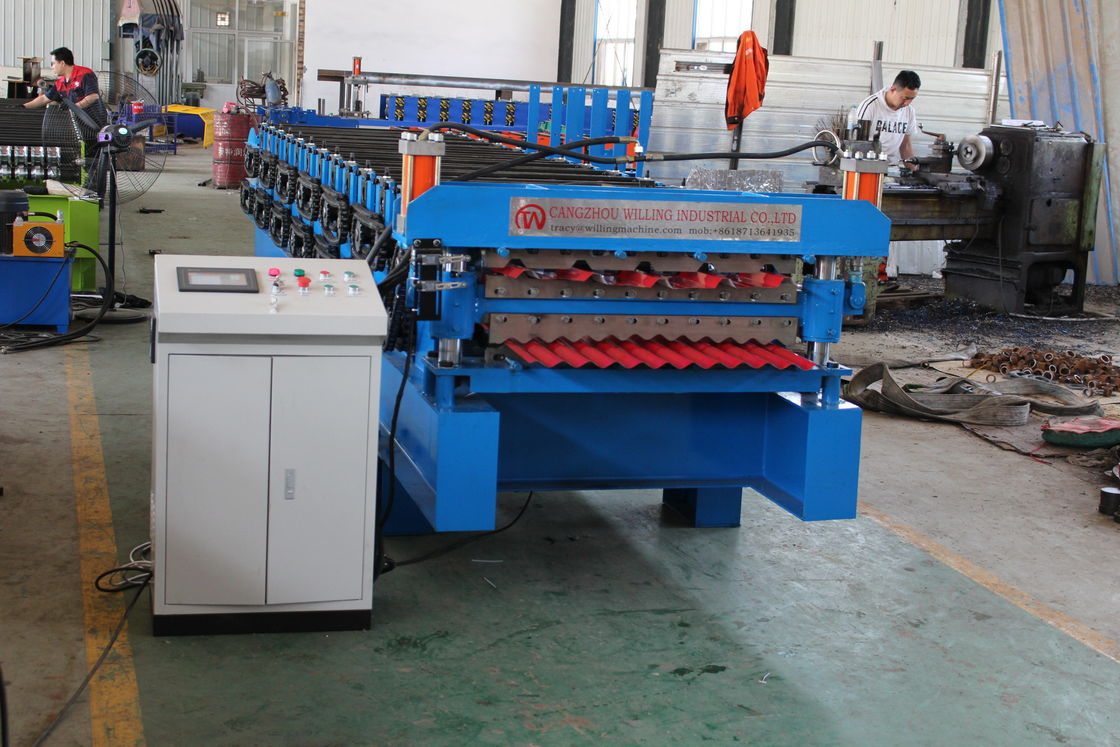 IBR en Golf 0.9mm Dakcomité Broodje die Machine vormen