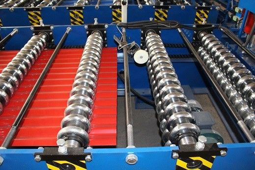 Golfvorm 0.9mm 3.5kw Golfdakbroodje die Machine vormen