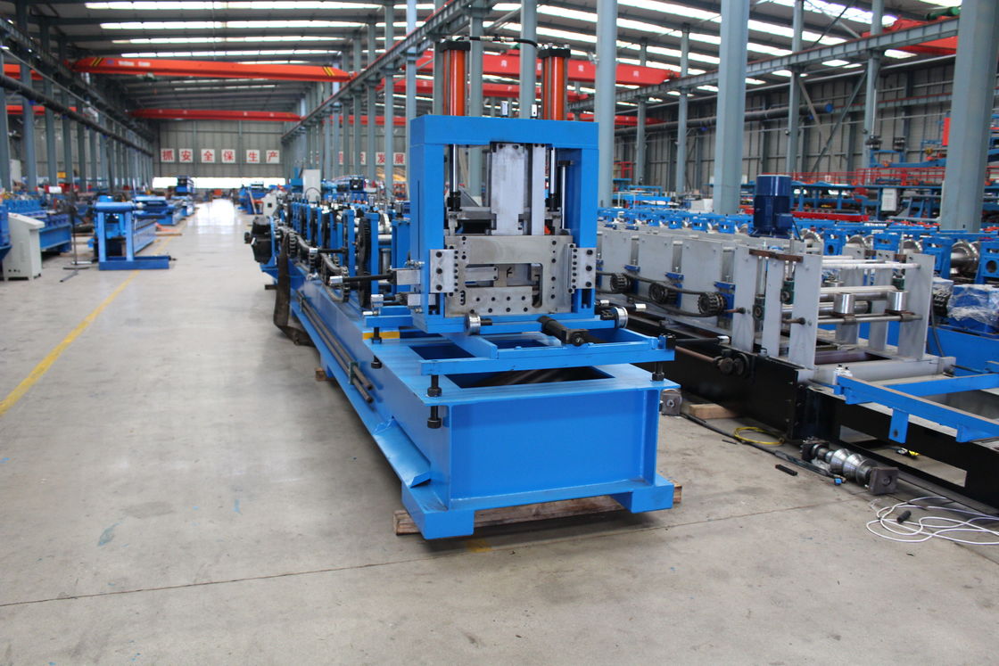 Stalen frame C Z Purlin maken machines voor 1,5-3,0 mm dikte bij 10-22m/min vormen snelheid