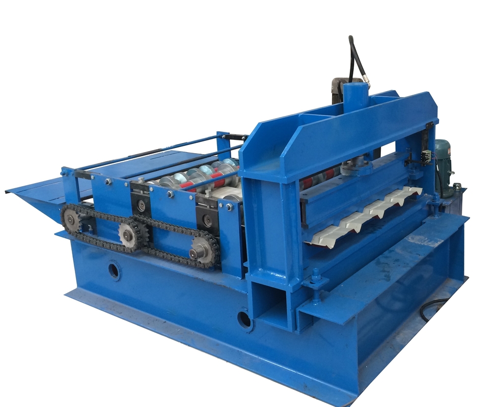 Het hydraulische Plooiende PPGI-Broodje die van de Daktegel Machine voor Gebogen Boogblad vormen