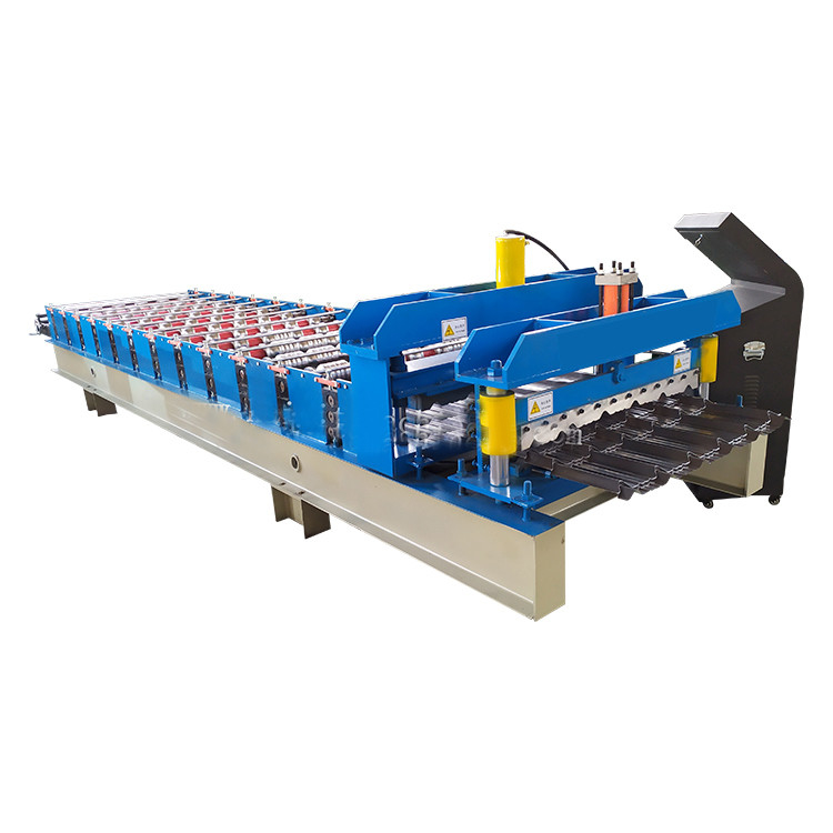 Het golfbroodje die van het Metaaldakwerk Machine Volledige Automatische Plc Controle vormen