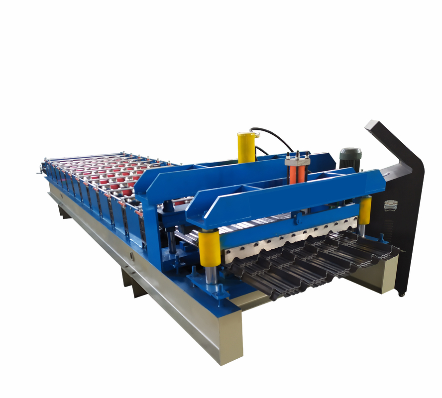 Het golfbroodje die van het Metaaldakwerk Machine Volledige Automatische Plc Controle vormen